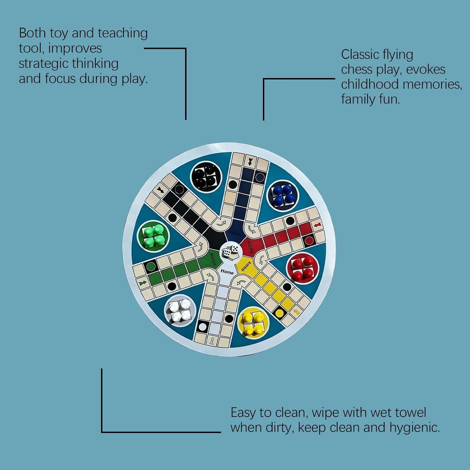 Family Board Games | Classic Foldable Strategy Toys | Foldable Strategy Games Funny Toys - for Boys Girls Teens Home School Classroom Travel Camping Picnic Play Holiday