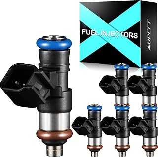 Fuel Injectors 3.5L 3.7L For:-Ford Explorer 2011-2016, Flex 2013-2019, F150 2011-2015, for:-Mustang 2011-2014, Edge 2011-2015; for:-Lincoln MKX 2011-2018 V6 Replacement OE# 0280158191 (6PCS)