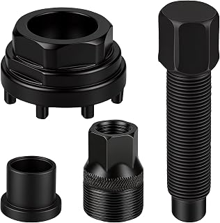 Extractor de Bielas para Bicicleta, Herramienta de Desmontaje de Pedalier con 8 Dientes, Acero al Carbono Resistente, Compatible con Múltiples Tipos de Bicicletas para Reparaciones
