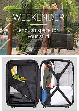 HAUPTSTADTKOFFER - X-Kölln - Valise Cabine bagages à main rigide,55 cm, 50 L eBa