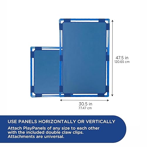 Miniatura 2 de Children's Factory Panel de juego rectangular, panel divisor de habitación para niños, partición de aula, pantalla independiente para guardería o