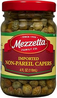 Mezzetta Non-Pareil Capers, Imported Gourmet, 4 Ounce