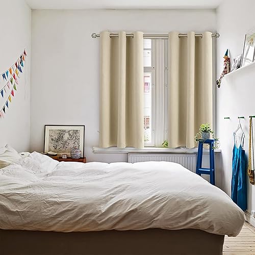 Miniatura 2 de Cortinas BGment opacas, con ojales, 2 paneles