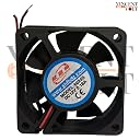 Vincentvolt 60x60x20mm 12V DC 0.18A Brushless Cooling Fan | Model – 6020S | 2 Wire High Speed Exhaust Fan gallery image