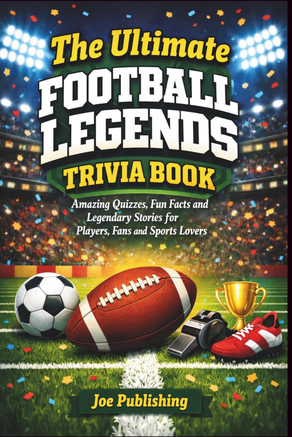 The Ultimate Football Legends Trivia Book: Amazing Quizzes, Fun Facts and Legendary Stories for Players, Fans and Sports Lovers