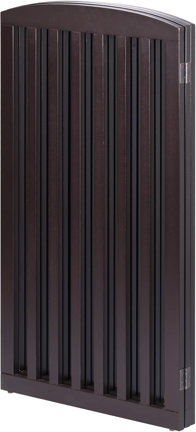 70% оƒƒ Dіѕсоunt PAWLAND Wooden Freestanding Foldable Pet Gate for Dogs, 36 inch Step Over Fence, Dog Gate for The House, Doorway, Stairs, Extra Wide Tall Bеѕt Prоmо PAWLAND Wooden Freestanding Foldable Pet Gate for Dogs, 36 inch Step Over Fence, Dog Gate for The House, Doorway, Stairs, Extra Wide Tall