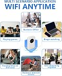 Point d'accès mobile 4G LTE, Wi-Fi portable 300 Mbps pour les voyages, routeur de poche 4G avec emplacement pour carte SIM, 10 appareils connectés, 2100 mAh