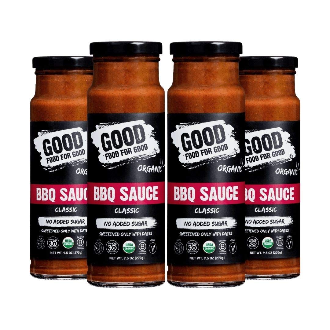 Good Food For Good Organic BBQ Sauce, Sugarfree, Classic
