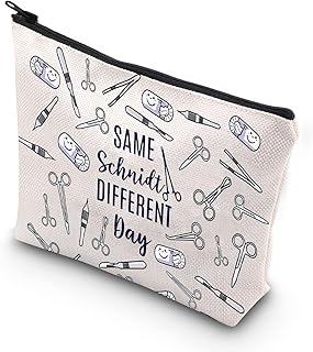 Surgical Technologist Cosmetic Bag Surgical Technologist Assistant Gift Surgery Team Zipper Pouch Bag Operating Room (SAME DIFFERENT)