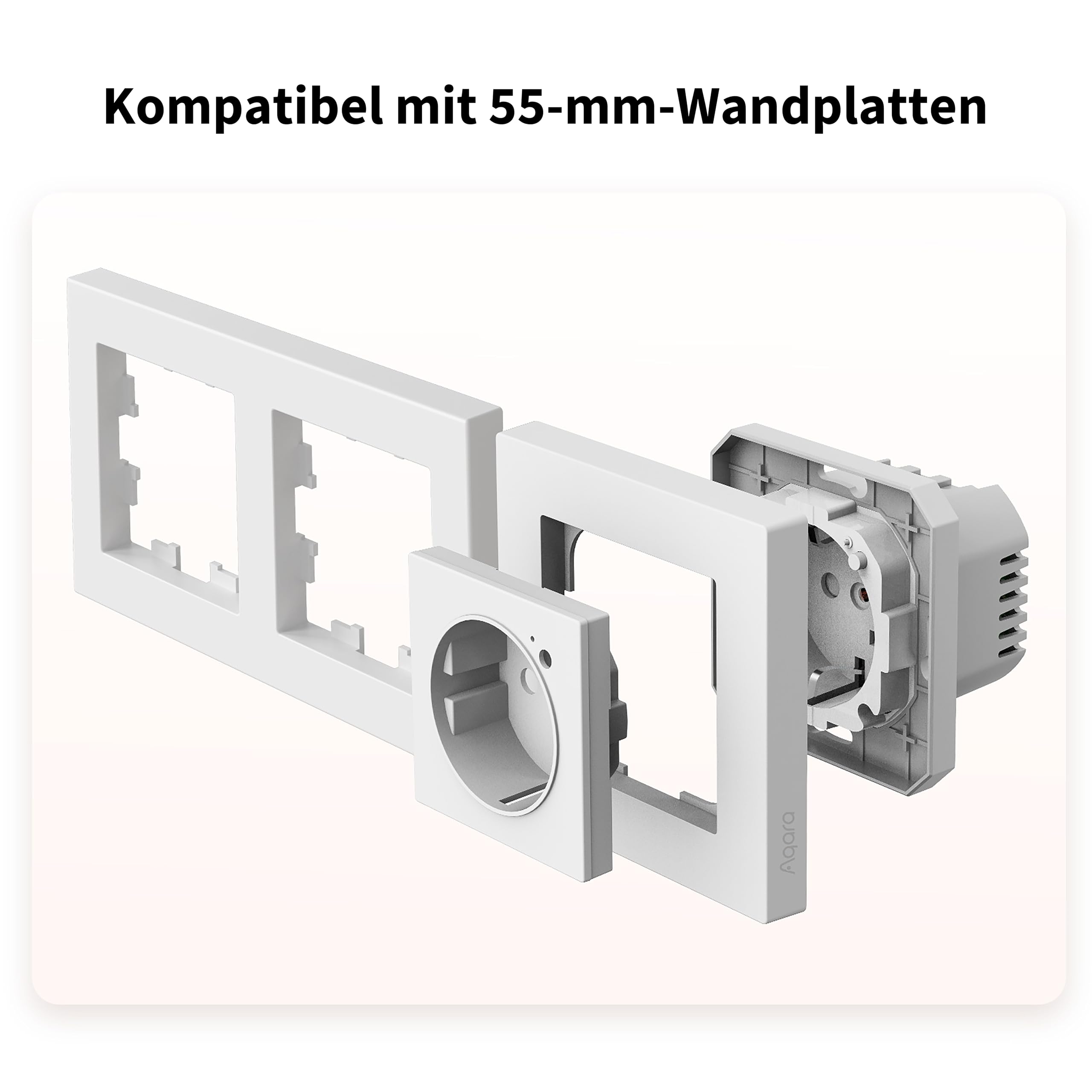 Aqara Wandsteckdose H2 EU, Energieüberwachung und Stromschutz