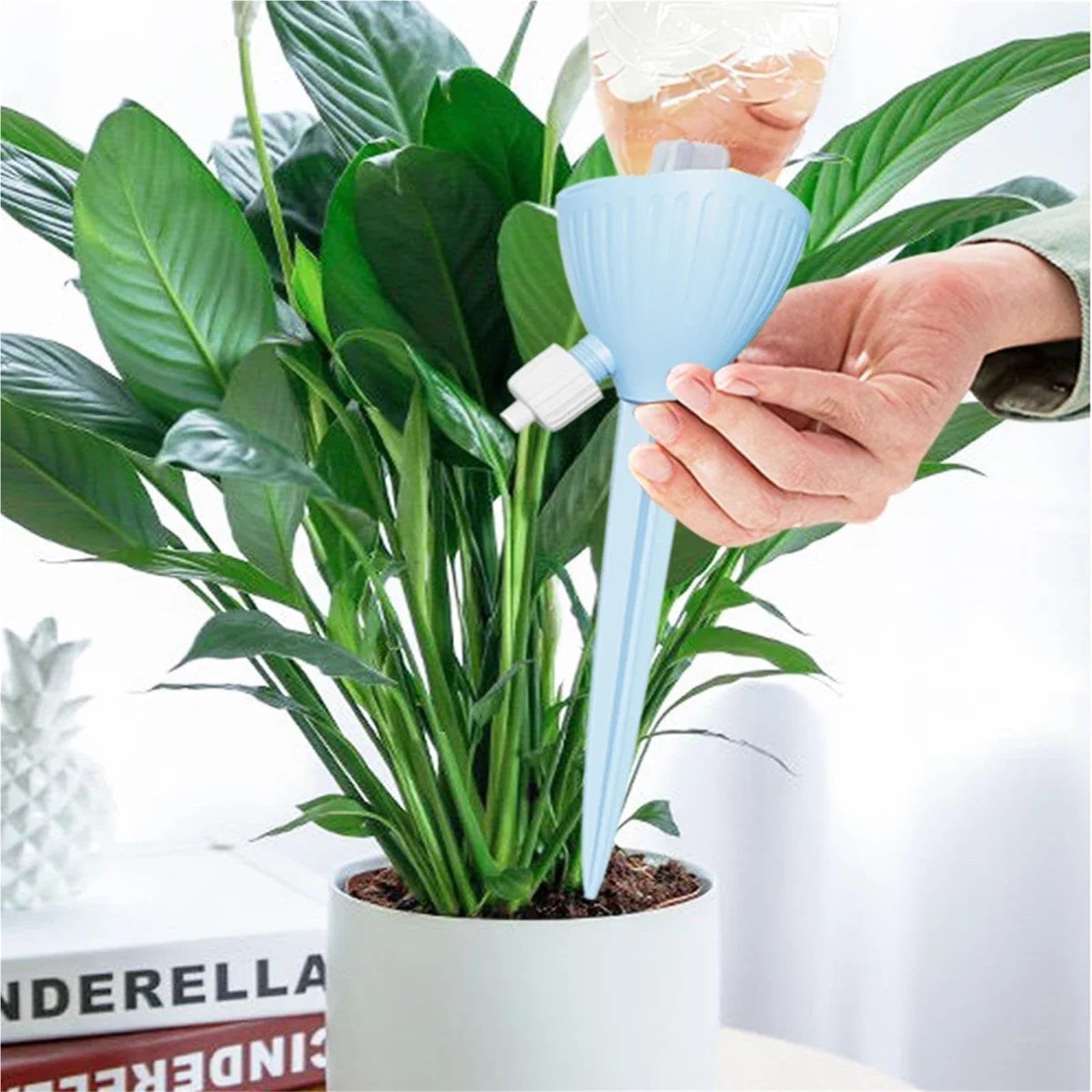 Cônes pour arrosage Système d'irrigation goutte à automatique, arrosage des plantes fleurs(10pcs Green)
