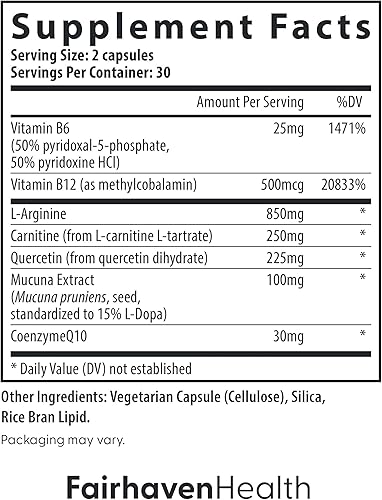 Miniatura 4 de Fairhaven Health MotilityBoost para hombres | Suplemento de fertilidad masculina prenatal para fuerza de la motilidad | Pre-concepción para él