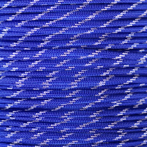 PARACORD PLANET50 Feet Made Of 100% Nylon With 7 Inner-Core Strands Paracord Electric Blue Glow In The Dark