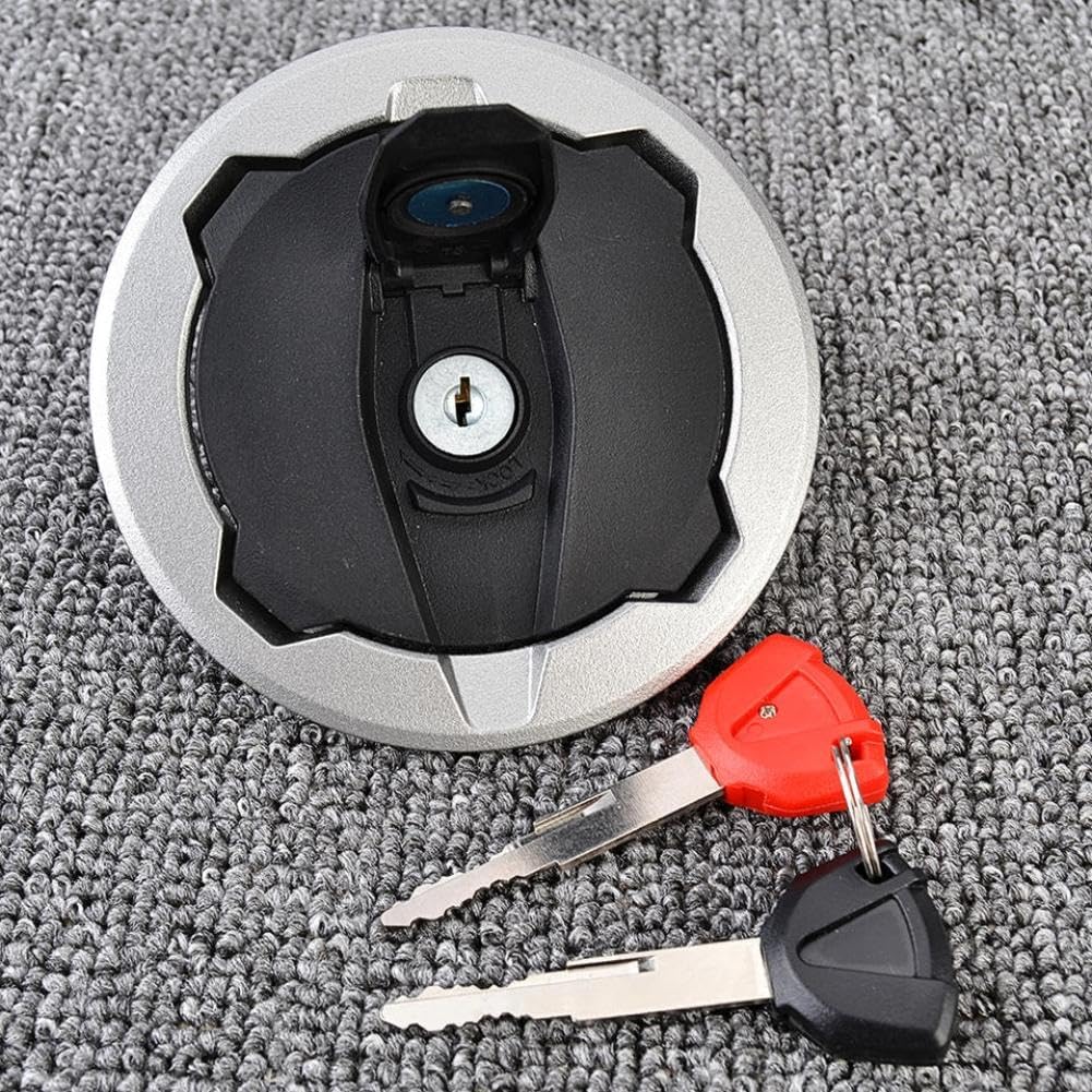 Fuel Cap Ignition Switch Seat Lock with Key Kit 51049-0735 27048-5144 400 ABS EX400 ER400 Z400 Compatible with Automotive Motorcycle Parts for Part Number 51049-0735