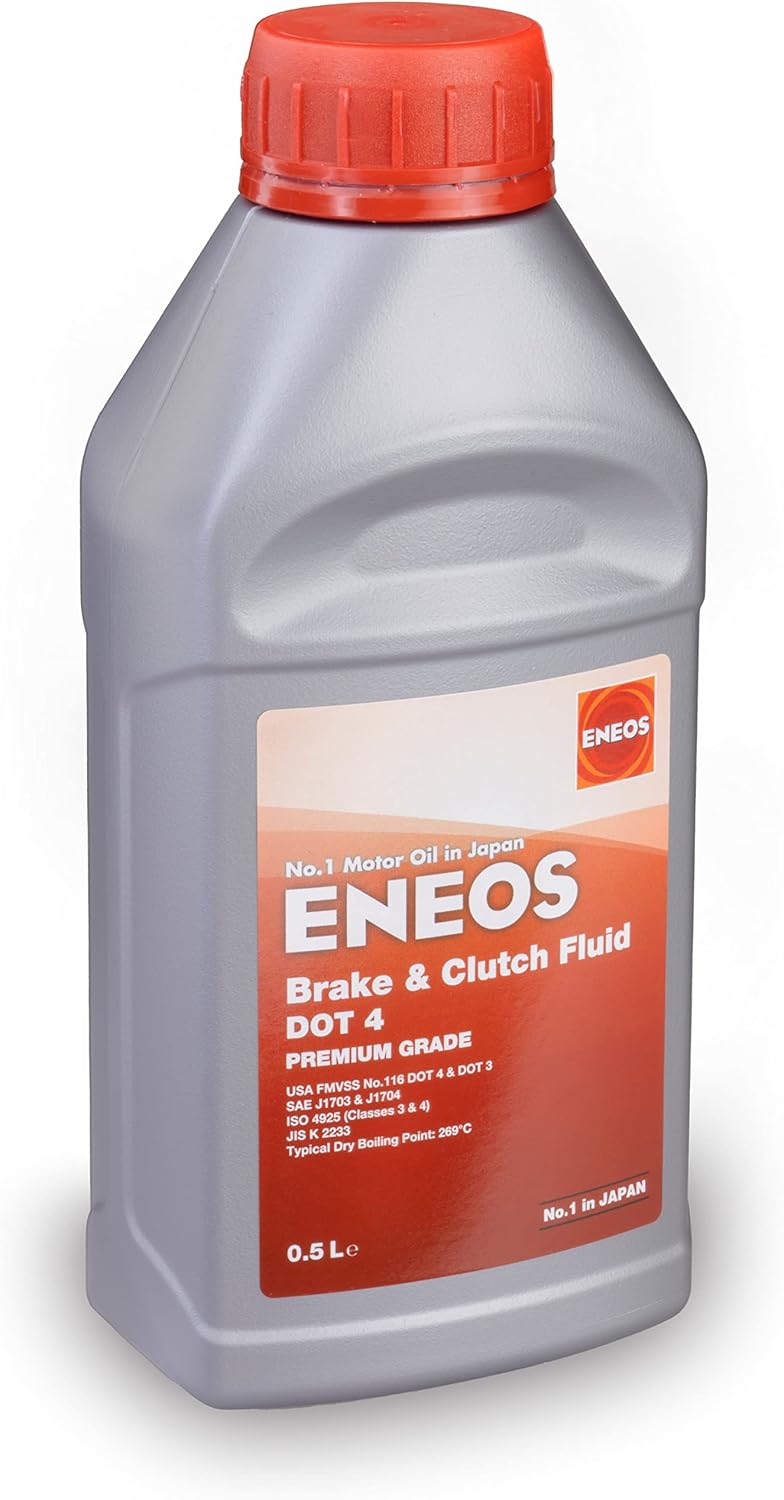 Eneos Brake & Clutch Fluid DOT 4 500 ml Synthetische Bremsflüssigkeit