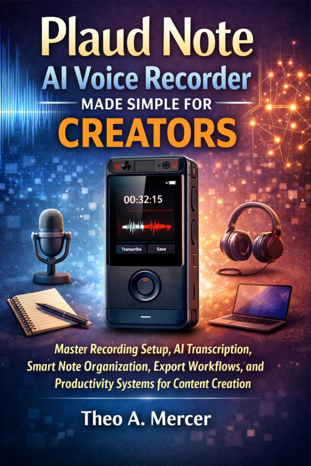 Plaud Note AI Voice Recorder Made Simple for Creators: Master Recording Setup, AI Transcription, Smart Note Organization, Export Workflows, and Productivity Systems for Content Creation