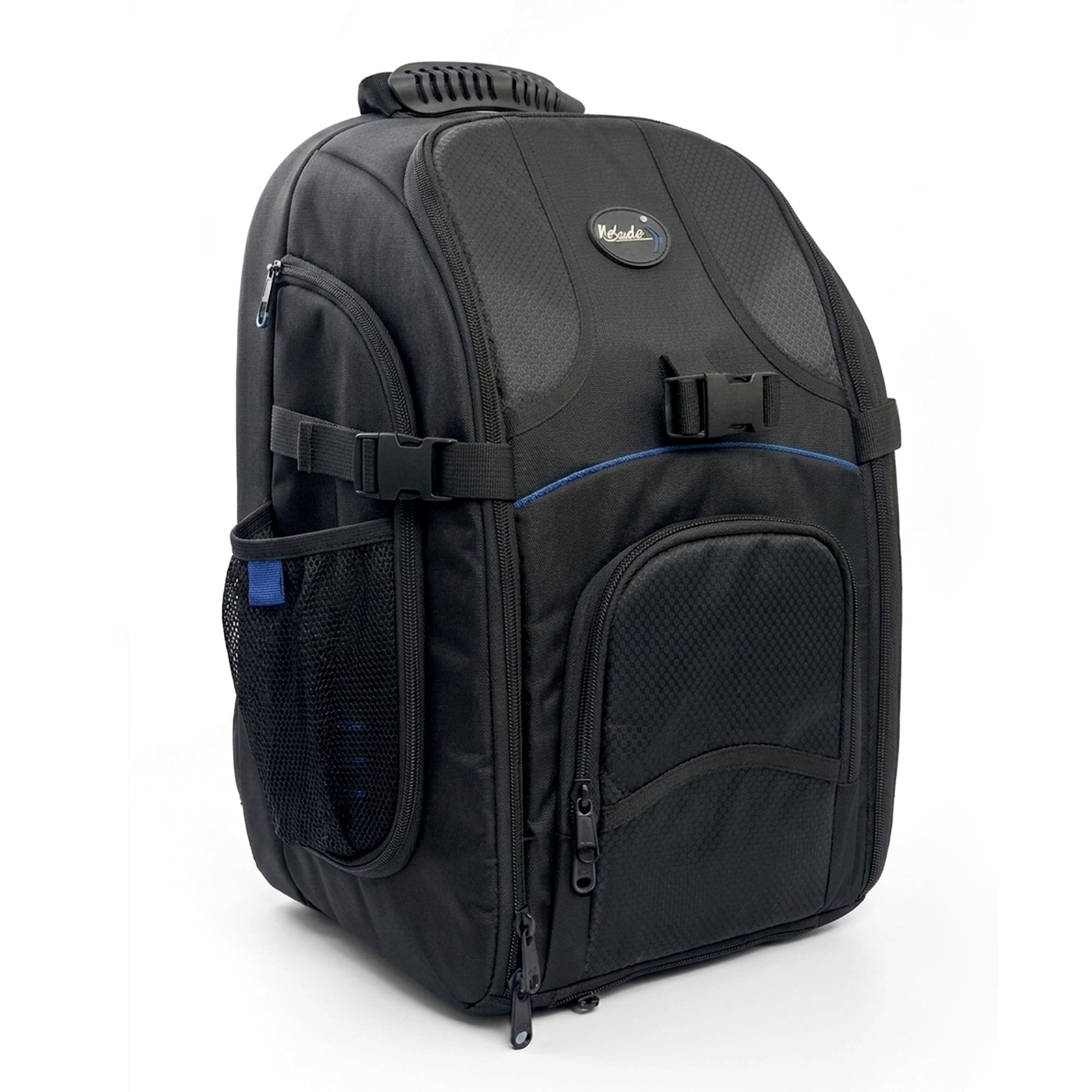 Rotado J1 Camera Backpack, Black, Removable Partition, Attachment Locks, High Quality Zip, Waterproof Rain Cover, Ventilated Padded Shoulder Straps-image-8