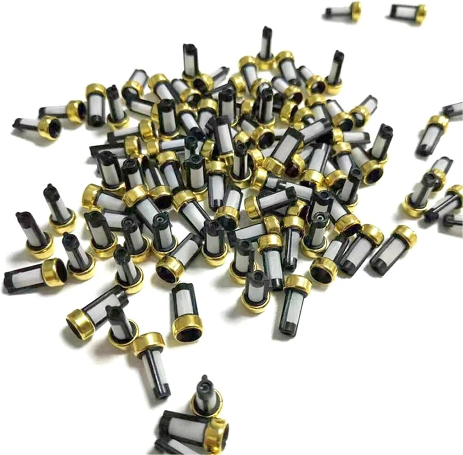 1000 Pcs Universal Fuel Injector Mini Filter - 12X6x3mm ASNU03C GB1-109 11001 for Injector Filter (AY-F101) Fuel injectors