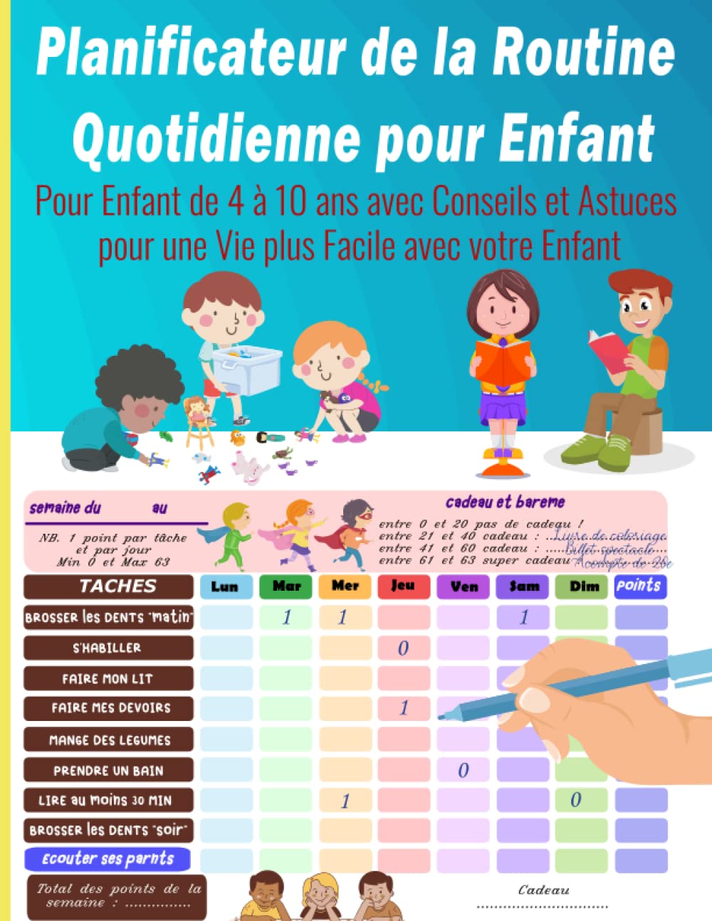 La Routine Modele Modèle De Routine Quotidienne Pour Les Enfants