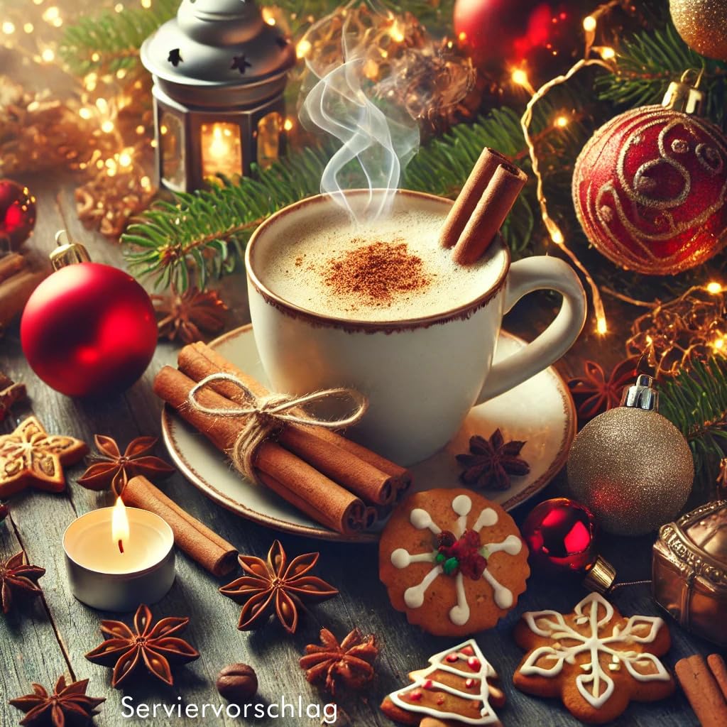 Kaffee mit Geschmack - "Weihnachtskaffee" 2025 - Röstkaffee mit Weihnachtsgewürzen & Schoko Geschmack - gemahlen - 75 g von Querfee
