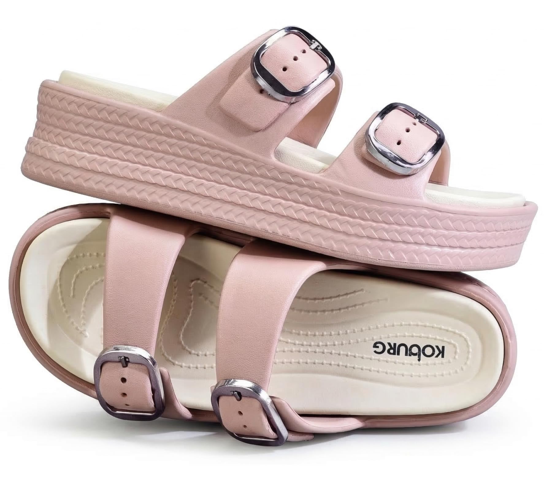 koburg Diva Sandals for Women| Durable| Lightweight| Daily|Stylish l Antiskid|Heels|Easy to Clean Sandals| Comfortable | Extra Soft Slide KS-444-picture-34