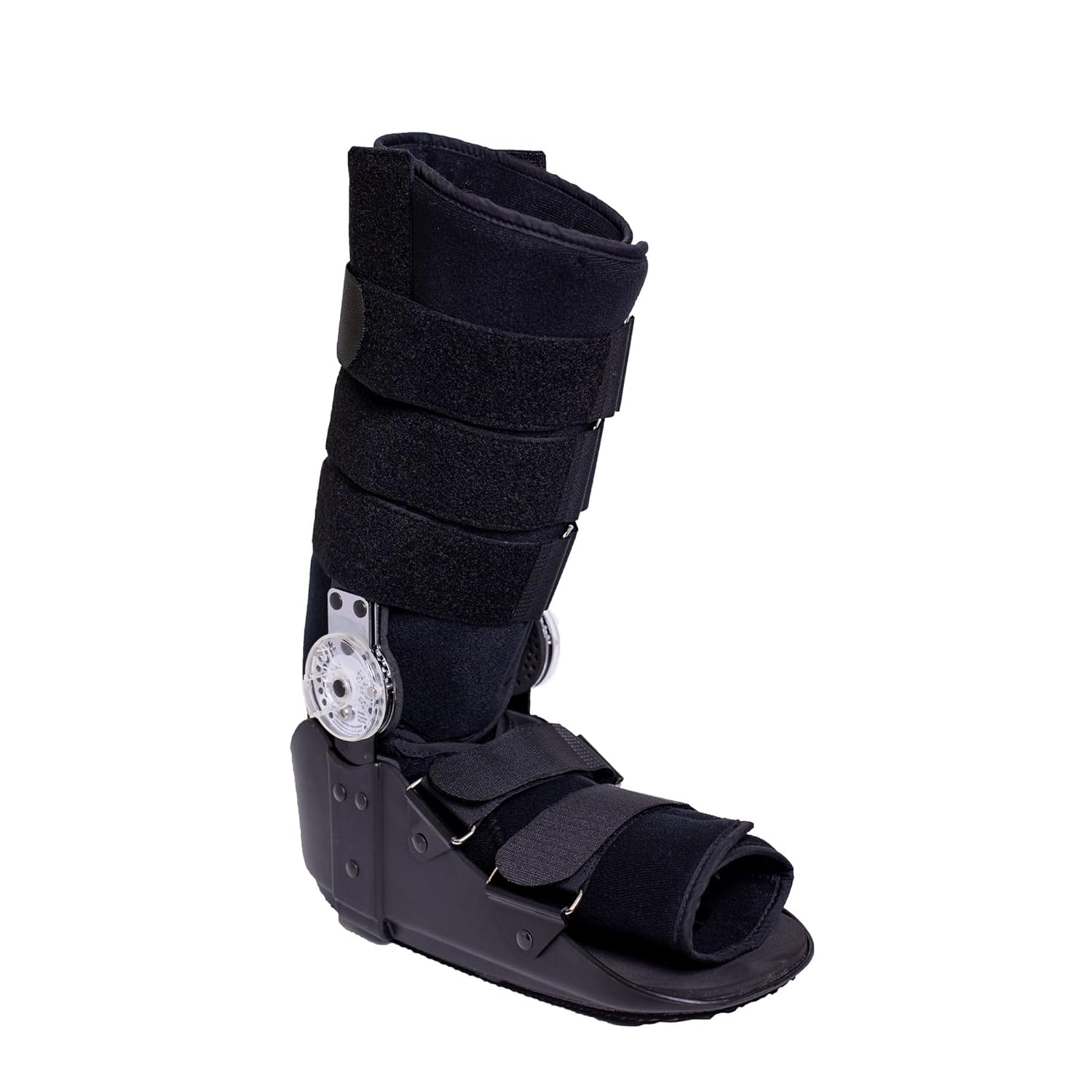 Brace Direct ROM CAM Walker Boot - Tall - Custom Fit Range of Motion Fracture Boot for Broken Foot, Ankle Sprains & Post-Op Recovery (Small - US Shoe Men 4.5-6 / Women 5.5-7)