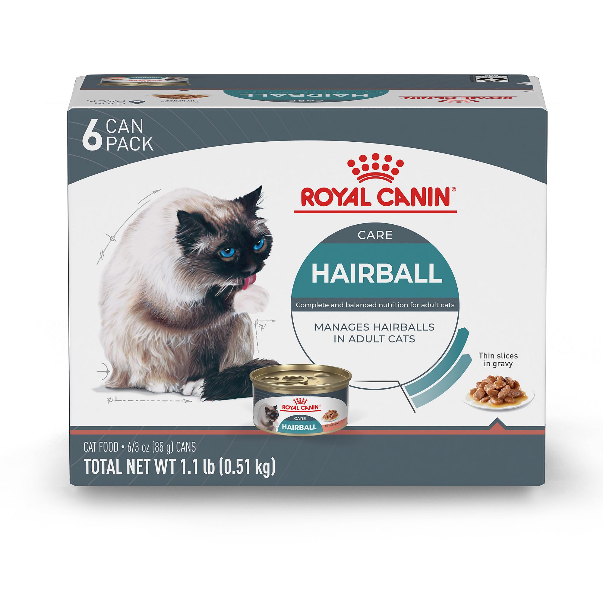 Royal Canin Hairball Care Thin Slices in Gravy