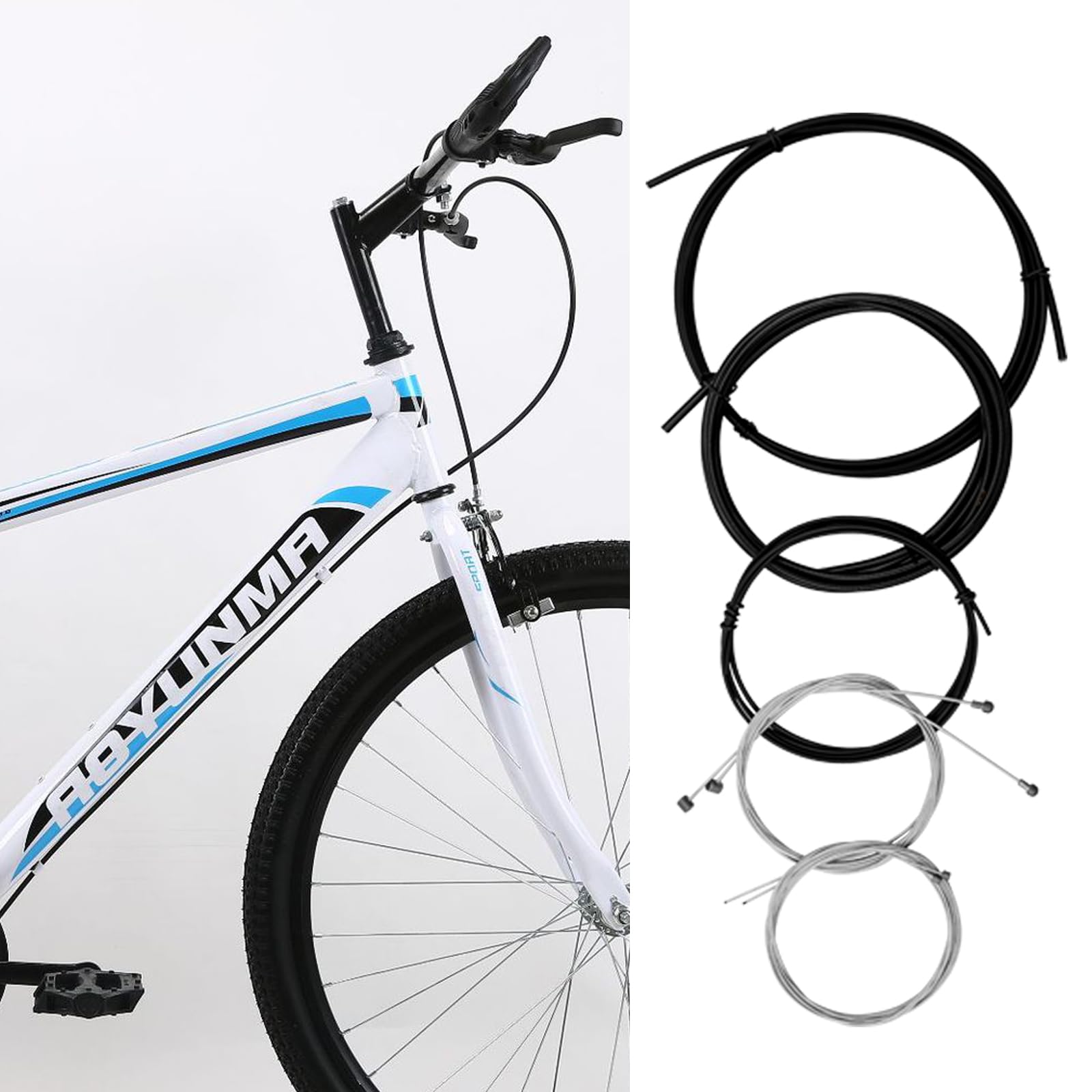 Amazon | 自転車 シフトケーブルセット シフトワイヤー・ケーブル