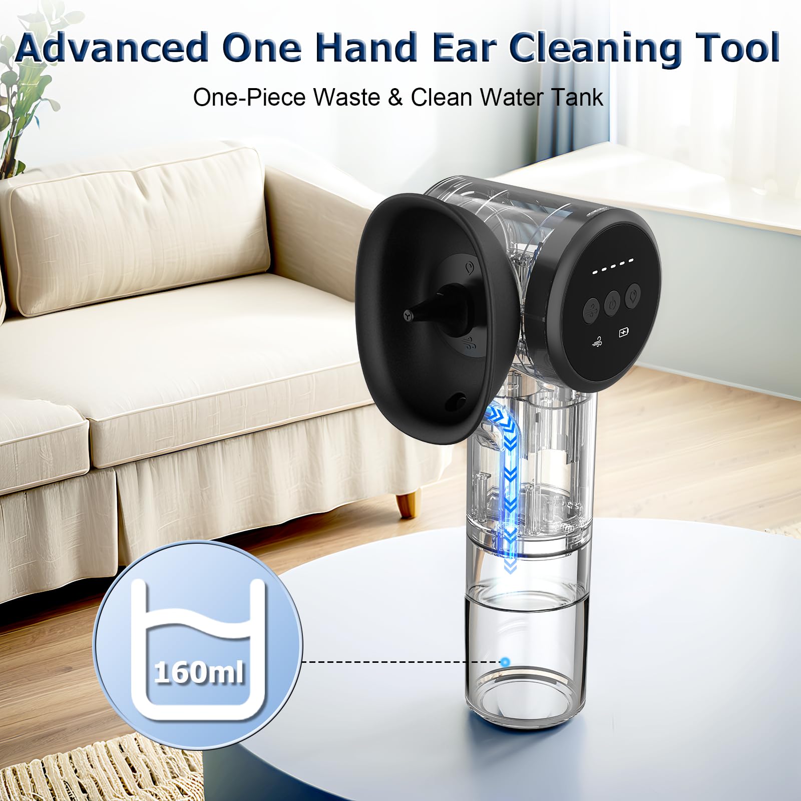 Snapklik.com : Ear Wax Removal, 2-in-1 Cleaning & Warm Air Drying, Ear ...