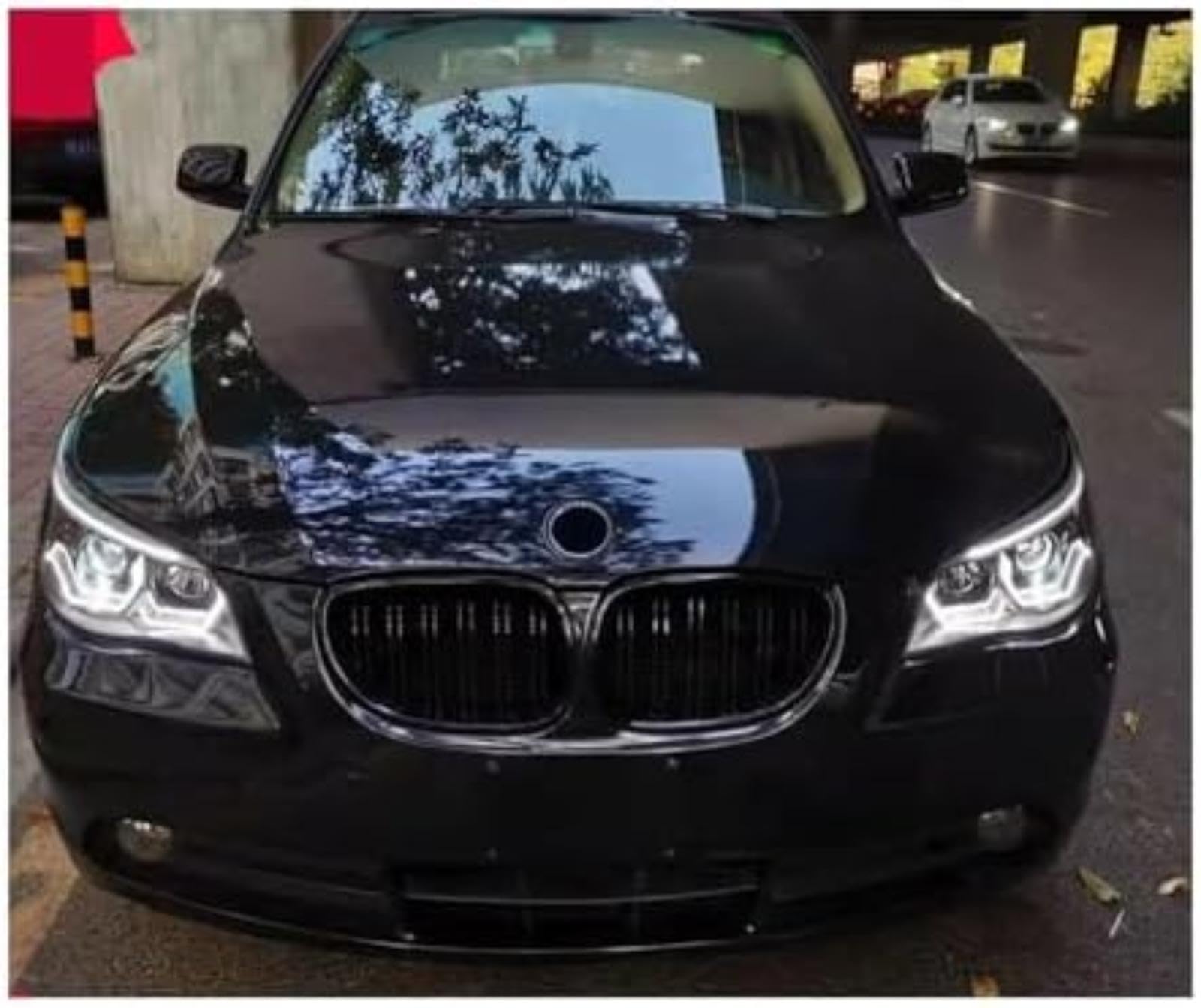 Dla BMW E60 reflektory 2003-2010 523I 530I Car Styling lampa czołowa Drl Hid Bi Xenon akcesoria samochodowe lampy przednie reflektor włączony kierunkowskaz (Headlight No Bulb 2003 2007)