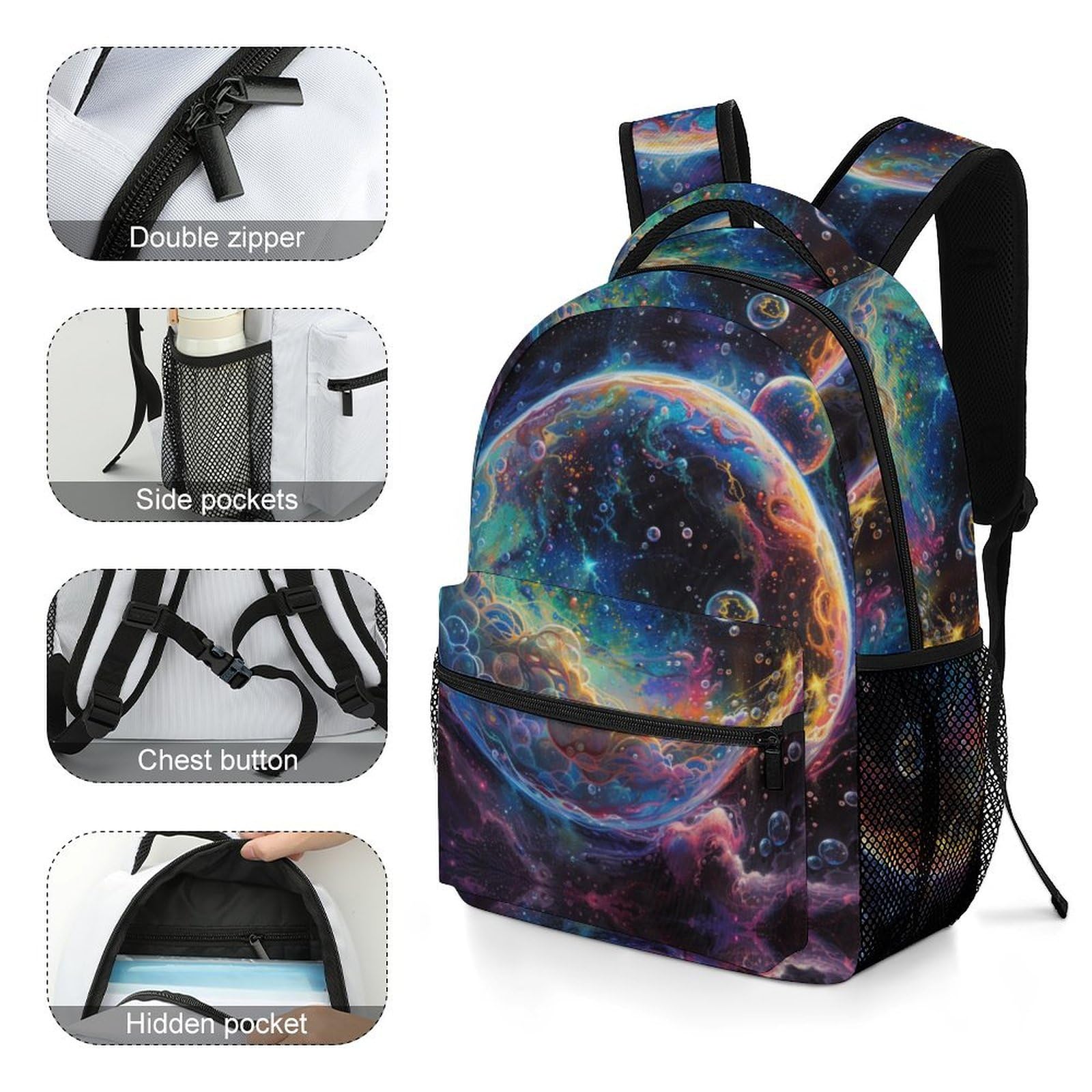 Sac A Dos Pour Garçon beau papillon Cartables Enfants Animaux Sacs D'école Sac De Voyage Sac Scolaire Pour Enfants, Garçons Filles Adolescents