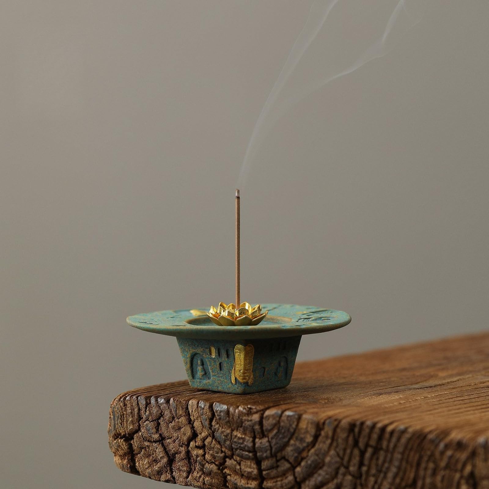 Zen Spirit - Soporte para incienso (11 cm / 4.4in, quemador de incienso para el hogar)
