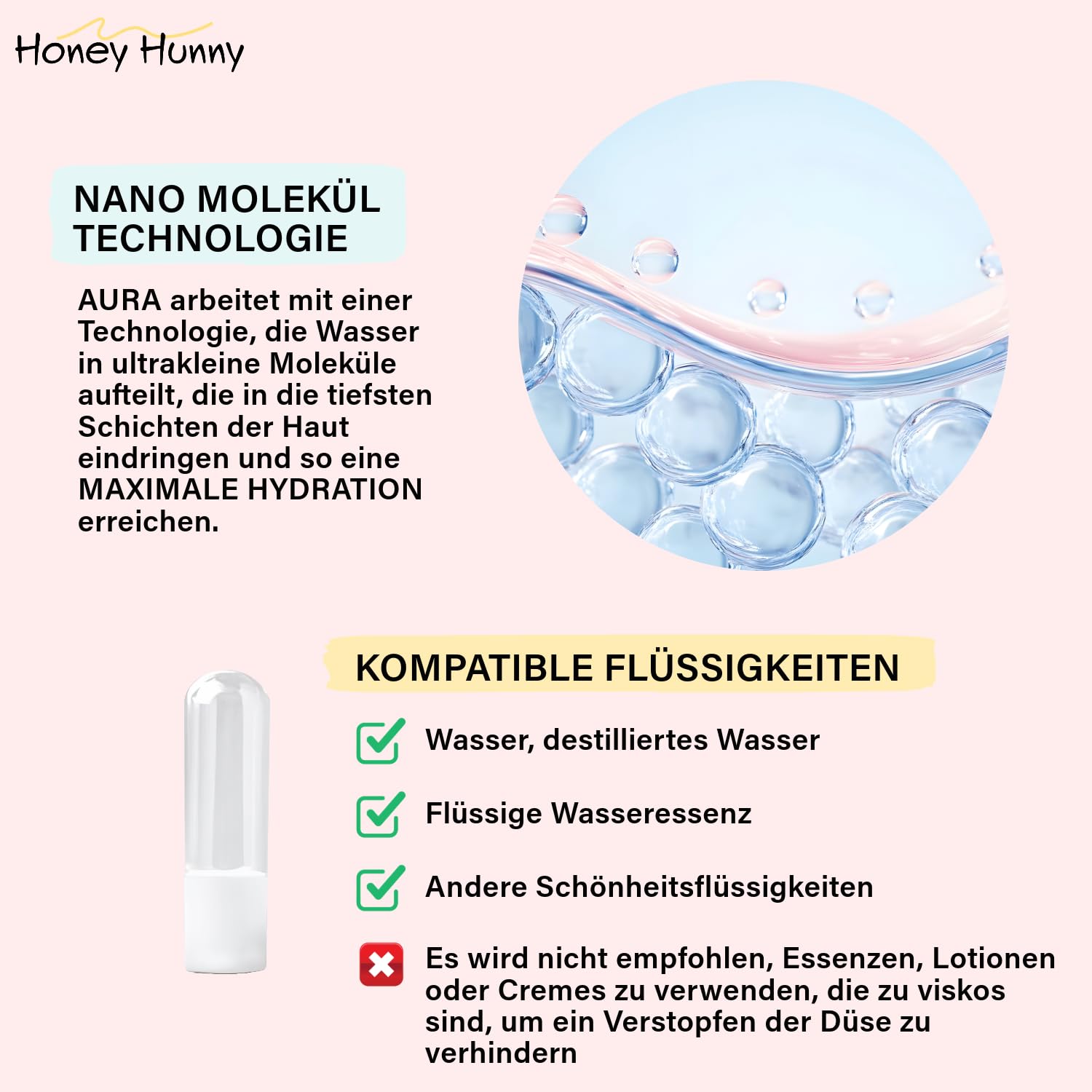 Gesichtsdampfer Porenreiniger Gesicht AURA - Gesichtssauna Erfrischend Dampfgerät Feuchtigkeitsspendend - Steamer Vaporizer Mist - Facial Moisturizing Glow Up Spa