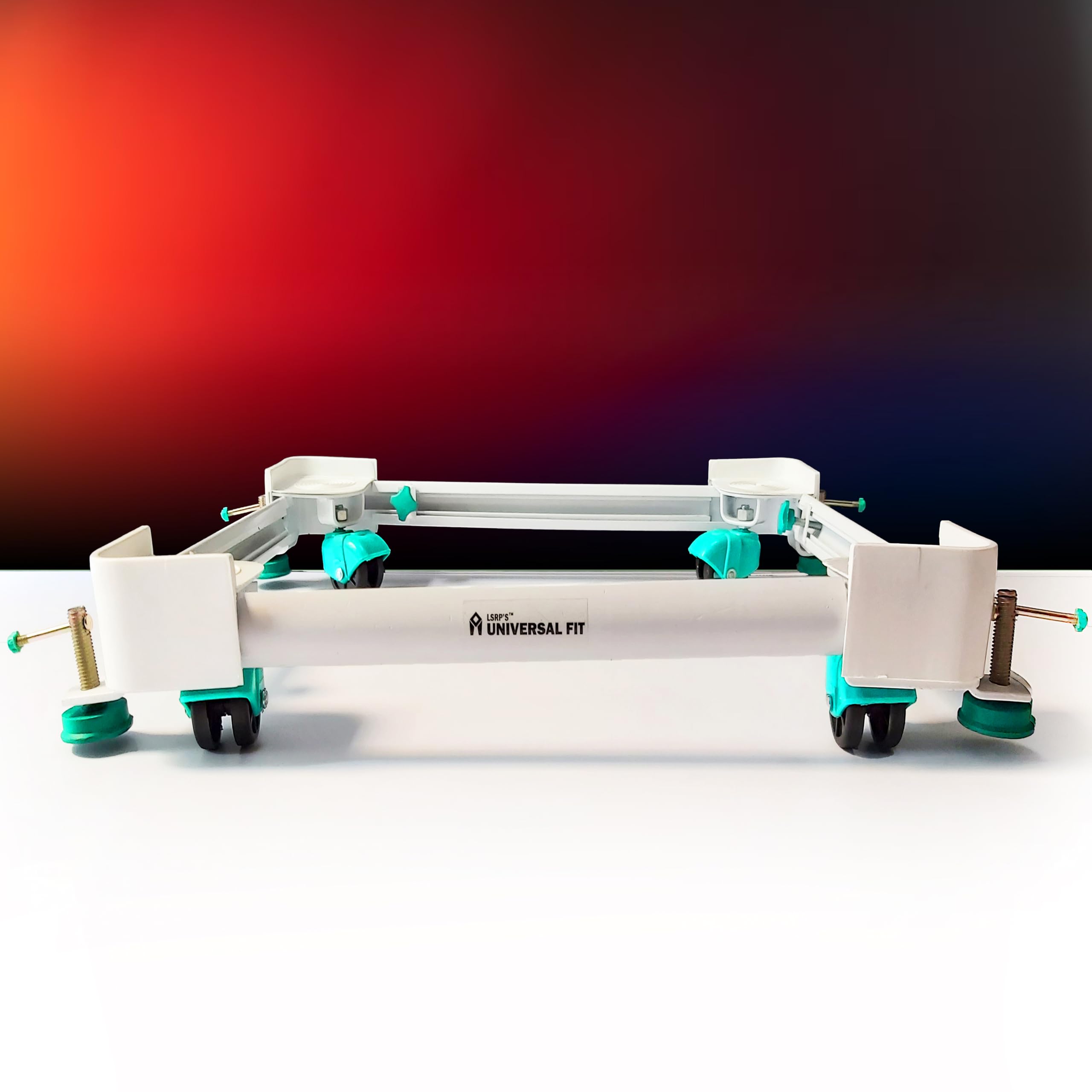 Messo Series Adjustable Metal Heavy Duty Stand for Top Load Washing Machine 7.5 kg 6.5kg 6kg 7kg 8kg 9kg 10kg Replacement for beko Whirlpool i f b Samsung bosc h lg top Load Washing Machine Stand