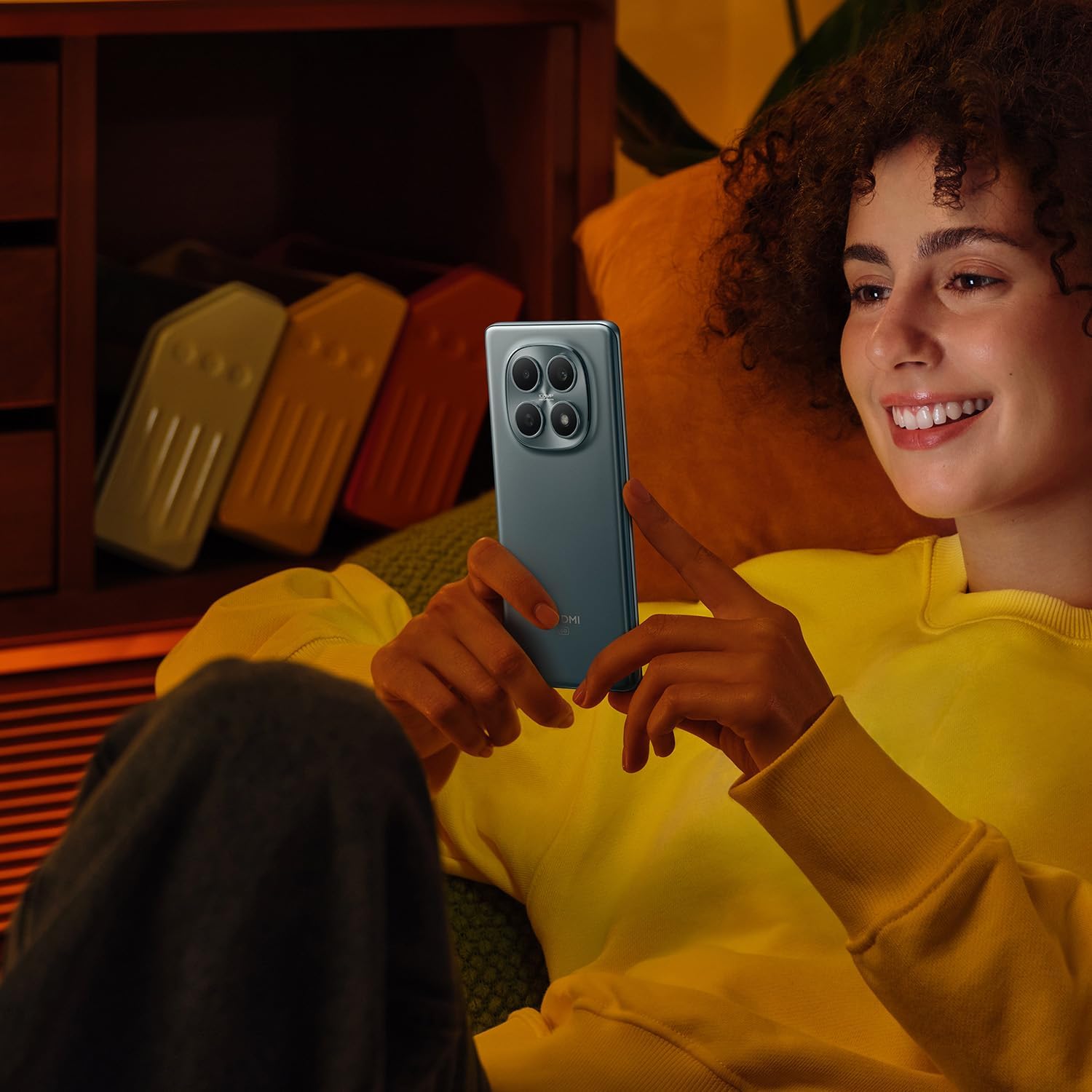 XIAOMI REDMI Note 15 5G – Smartphone de 8+256GB, Pantalla AMOLED FHD+ de 6,77″, Snapdragon 6 Gen 3, cámara de 108 MP, batería de 5520 mAh, Cargador no Incluido, Azul Glaciar (Versión ES) 16