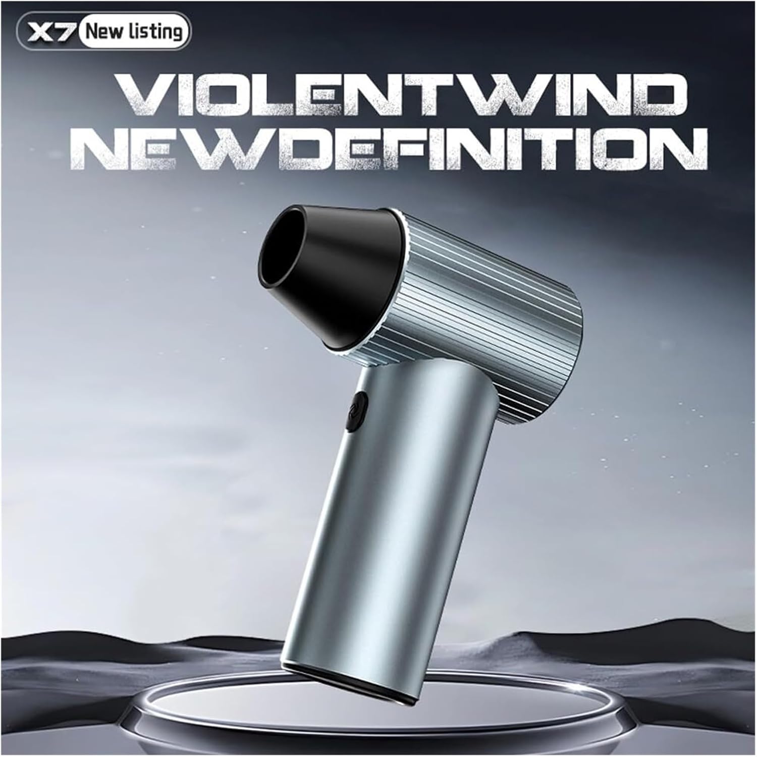 Handheld Air Blower 90000RPM 45m/s High Speed Brushless Motor Portable Dust Blower Fan Keyboard Cleaning Tool Applicable to Home Office Car