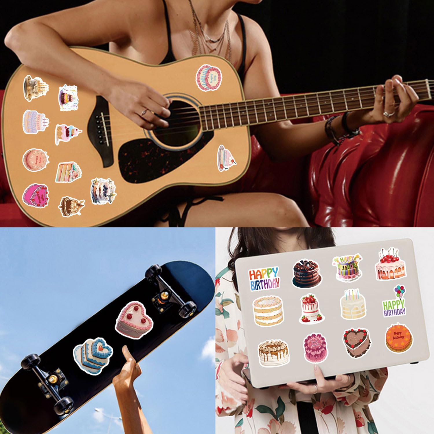 sxdaizjsym 120 PCS Inside Out Stickers,Cartoon Movie Stickers for Water Bottle,Laptop,Phone,Skateboard,Game Gift Stickers for Teens Girls Kids