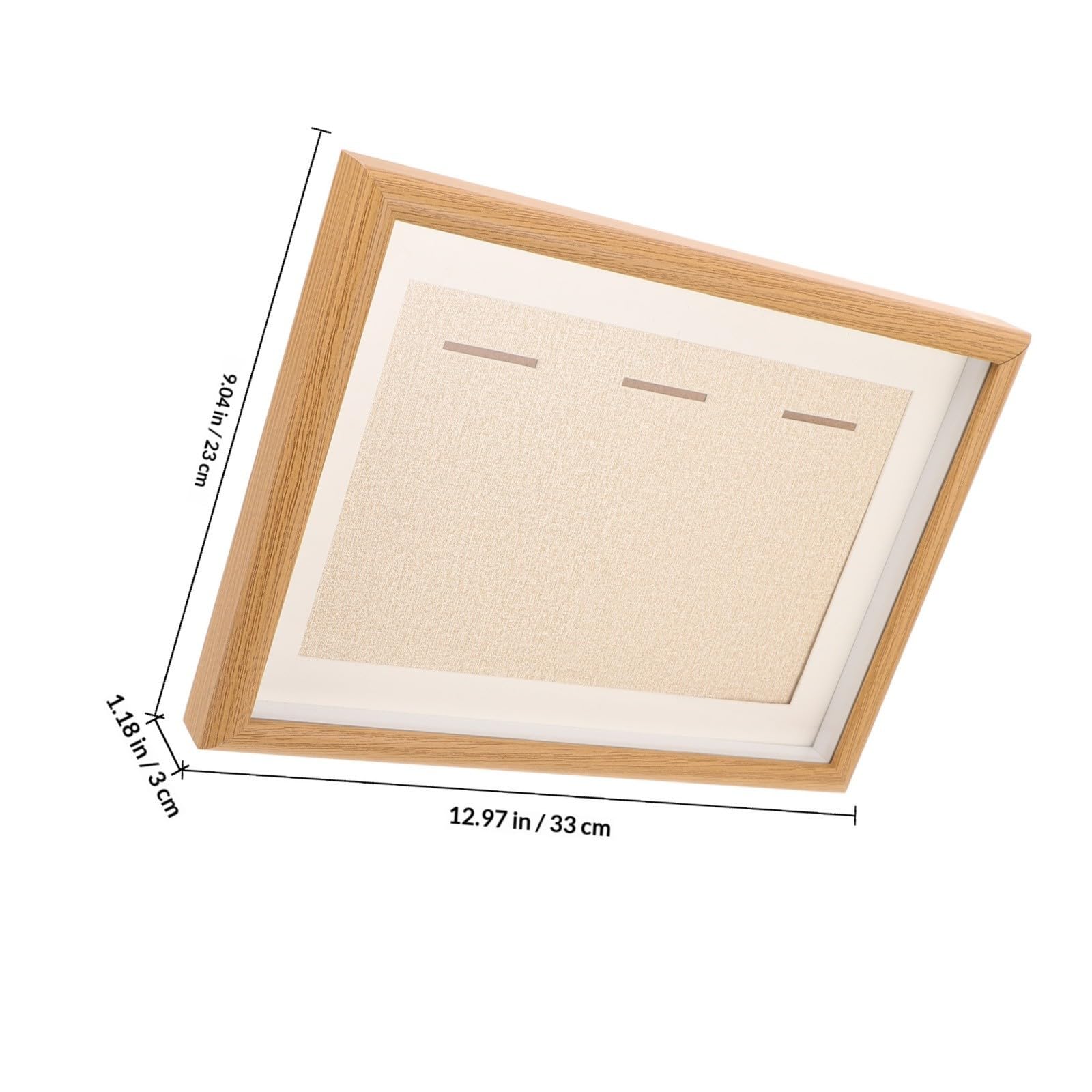 Mikikit Medaillen Display und Glas Eleganter Medaillen Bilderrahmen mit Multifunktionalem Design 3 Stück zur Präsentation von Auszeichnungen und Pokalen