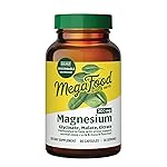 MegaFood Magnesium Glycinate, Citrate, Malate 300mg Supplement - Highly Absorbable Blend to Support Heart, Nerve Health & Relaxation, Triple Magnesium Complex Supplement, 60 Capsules (30 Servings)