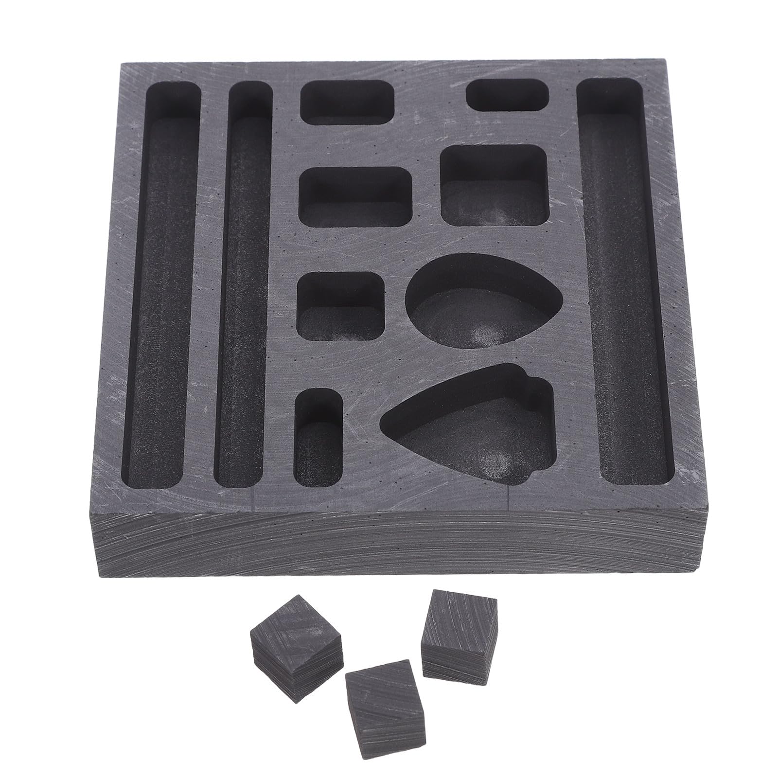 Moule en graphite Alipis anti-fissure pour couler l'or proprement