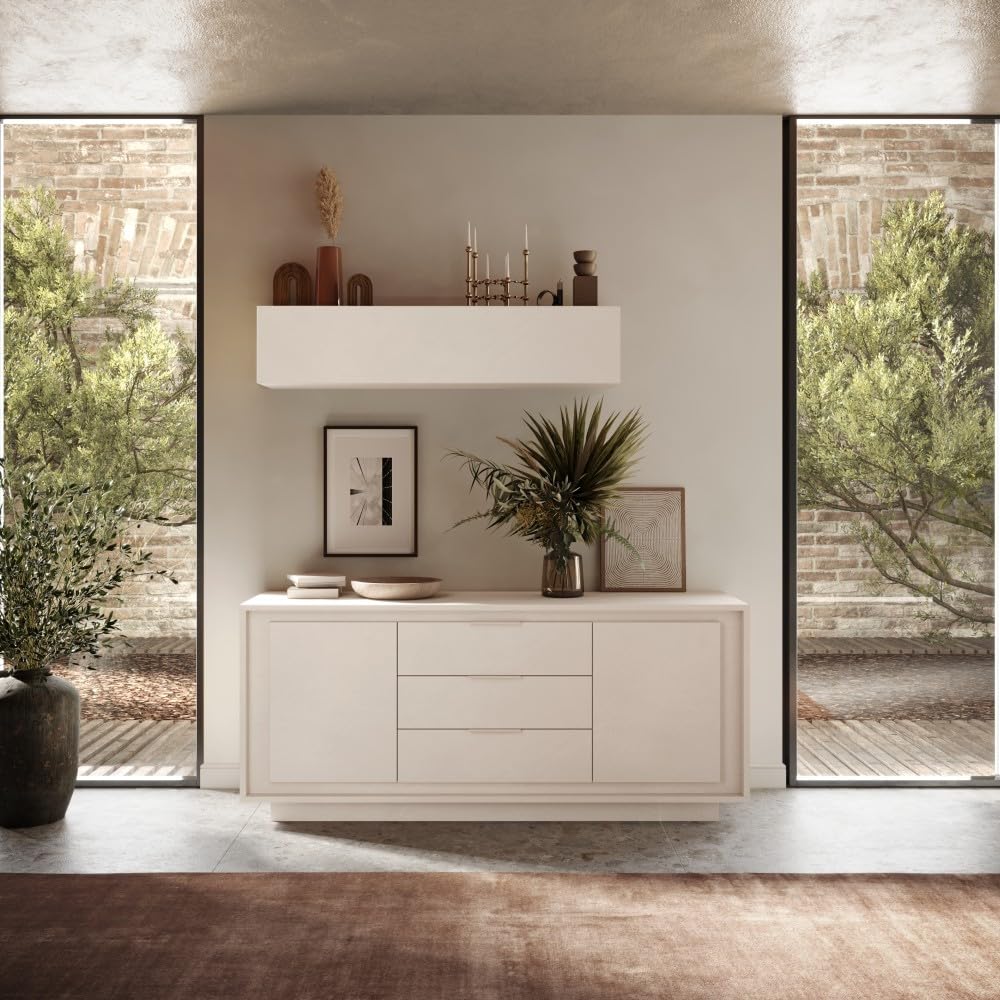 Credenza Moderna Web Convenienza Madia Con Ante E Cassetti Made In