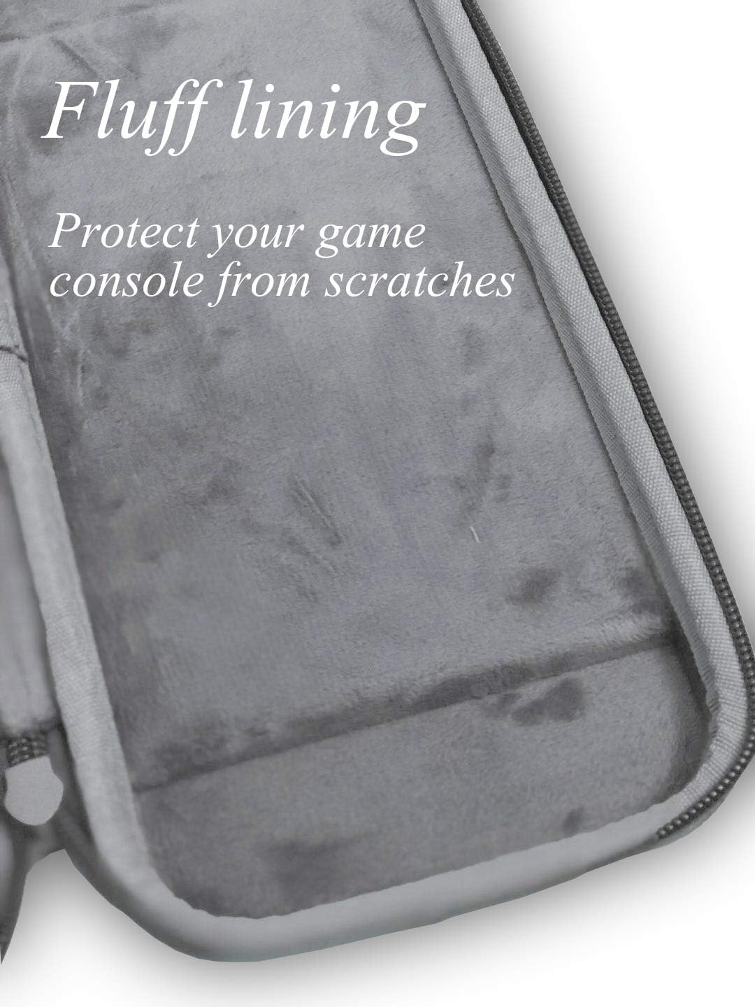 Carry Case for Nintendo Switch Lite, Ultra Slim Hard Shell with 8 Game Cartridges, PU Leather Hard Portable Travel Carry Case Shell Pouch(Blue & Pink)