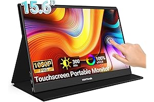 Touch Screen Portable Monitor: Premium 1080P for Unparalleled Visuals