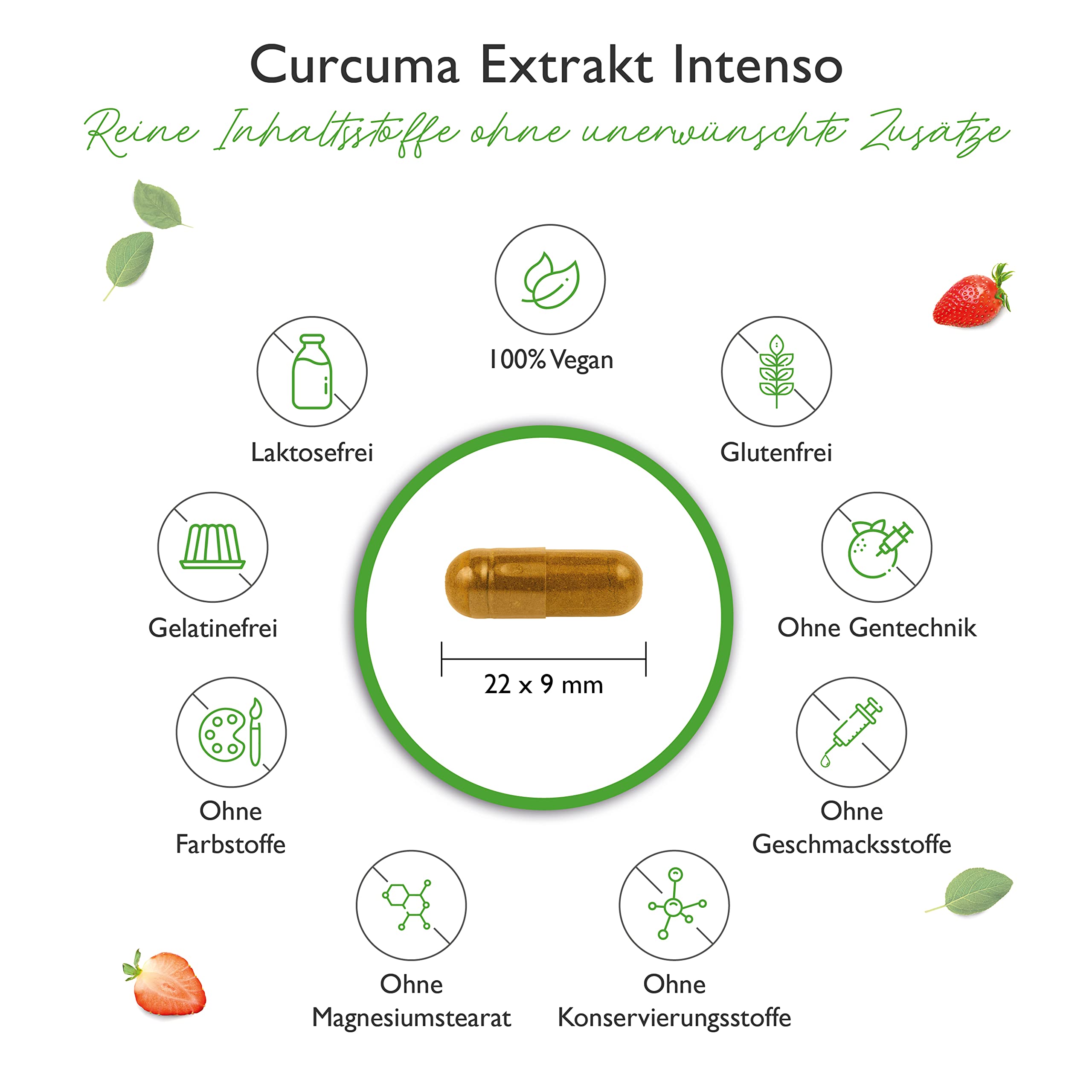 Curcuma Extrakt - 180 Kapseln - Premium: Mit 98% Extrakt - Curcumingehalt je Tagesportion entspricht 17.150 mg Kurkuma - Laborgeprüft - Vegan