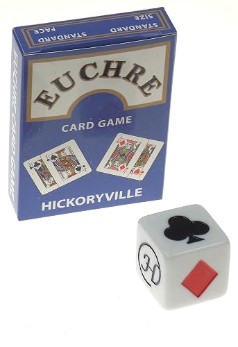 Hickoryville Euchre Playing Cards Bundle - 2 Euchre Decks in