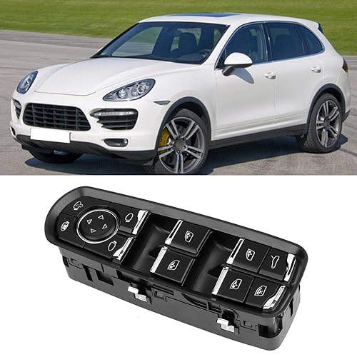 Miniatura 3 de Fydun Interruptor de control de ventana Power Master para Cayenne 2011-2016Panamera 2011-2016 7PP-959-858-M-DML 7PP-959-858-Q-DML 958-613-156-20-DML