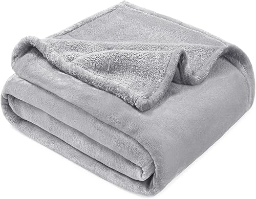 Exclusivo Mezcla - Manta de felpa y franela aterciopelada para cama (tamaño grande), en varios tamaños y colores