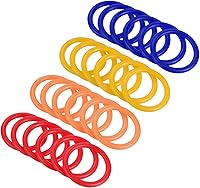 Vista 10 de PATIKIL Juego de anillos de lanzamiento de anillos de carnaval para cabina de juego de recuerdo de fiesta al aire libre