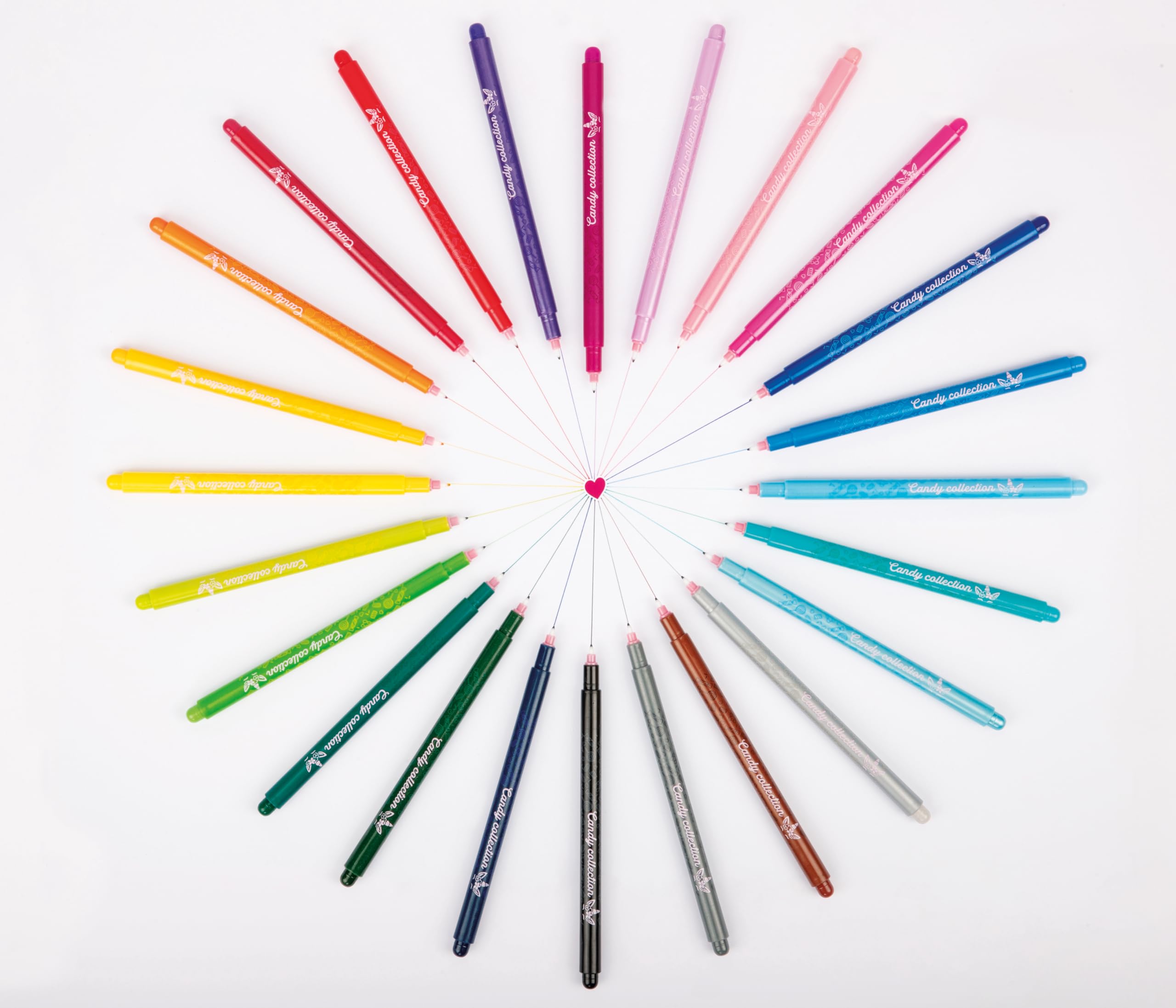 Tratto PEN Candy Collection trousse 24 pz