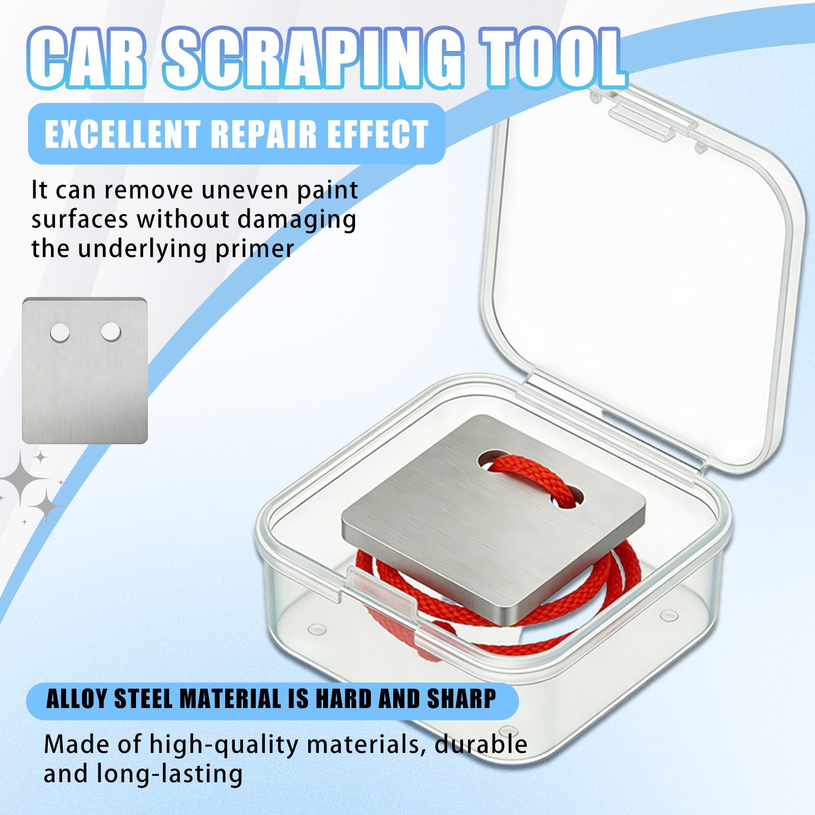 Raschietto Professionale per Vernice Auto,Pialla per Rimozione Sbavature Vernic Auto Riparazione Vernice